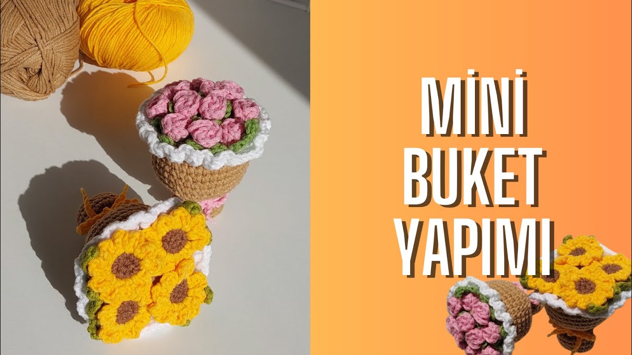 SEVGİLİLER GÜNÜ HEDİYESİ 🥰 MİNİ ÖRGÜ BUKET