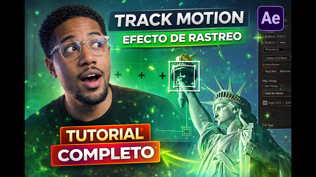 Tutorial de EFECTO para TRACKEAR objetos y TEXTOS | After Effects