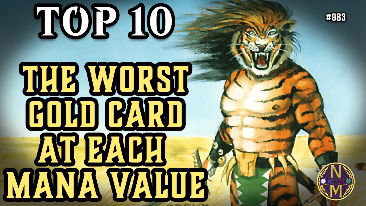 MTG ТОП-10: ХУДШИЕ многоцветные карты в Magic: the Gathering с каждой стоимостью маны