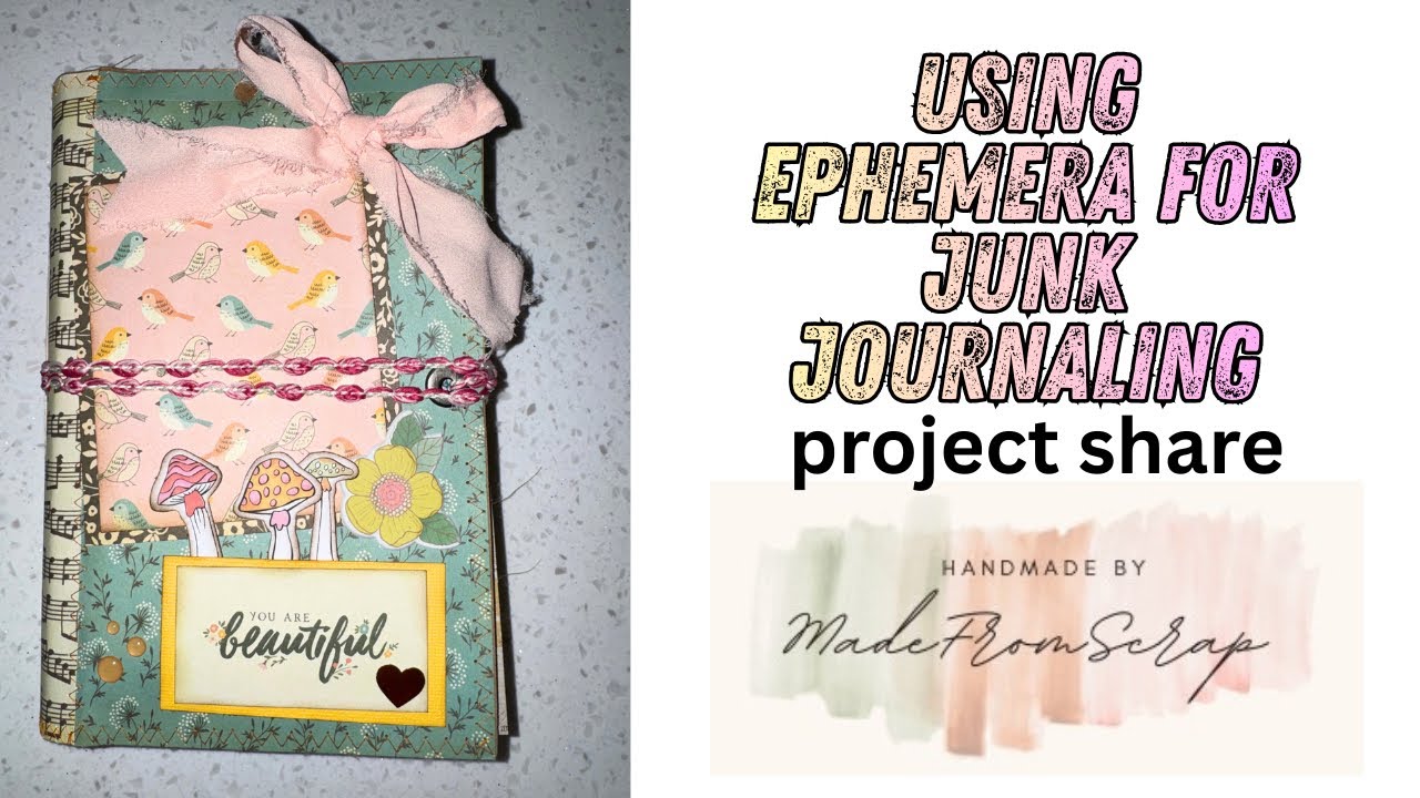 Журнал «Junk Journal» (январь) | Как использовать наши обрезки бумаги или другие бумажные материа...