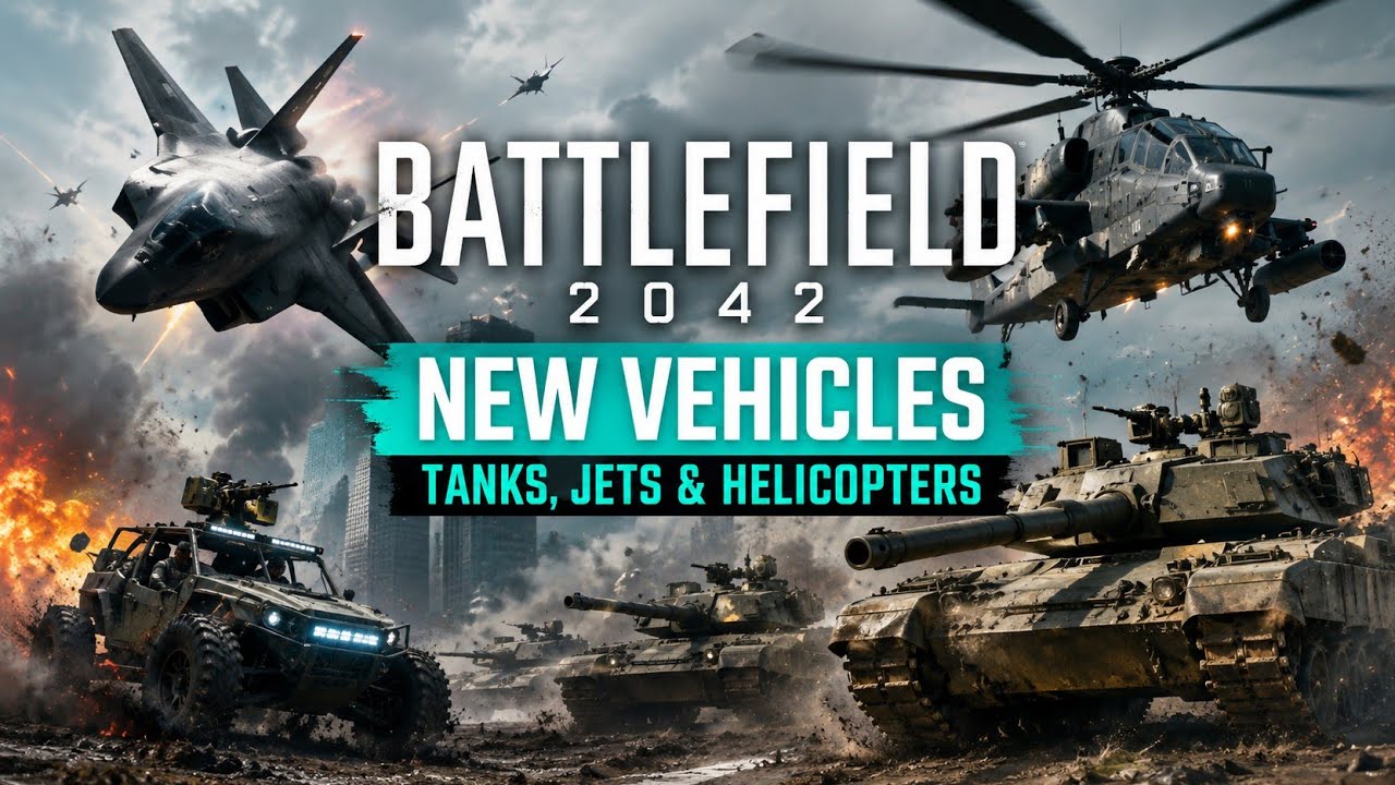 Battlefield 2042 | New Vehicles, Tanks, Jets and Helicopters