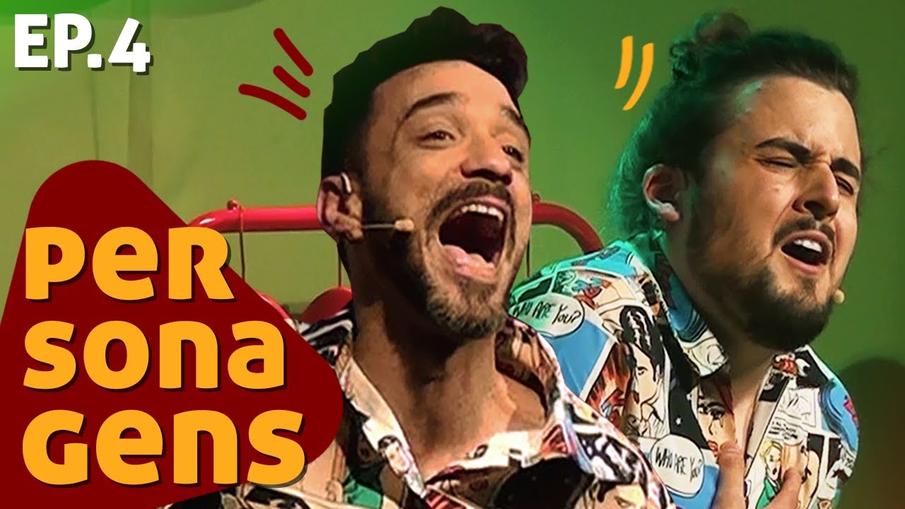 Jogo dos PERSONAGENS com Edu Nunes! | Luz, C&acirc;mera, Com&eacute;dia! EP.04