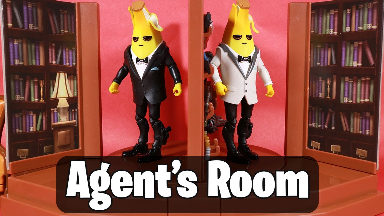 *NEW* AGENT PEELY W/ AGENT'S ROOM 2021 | 4 Inch Action Figure Review | Fortnite from Jazwares
