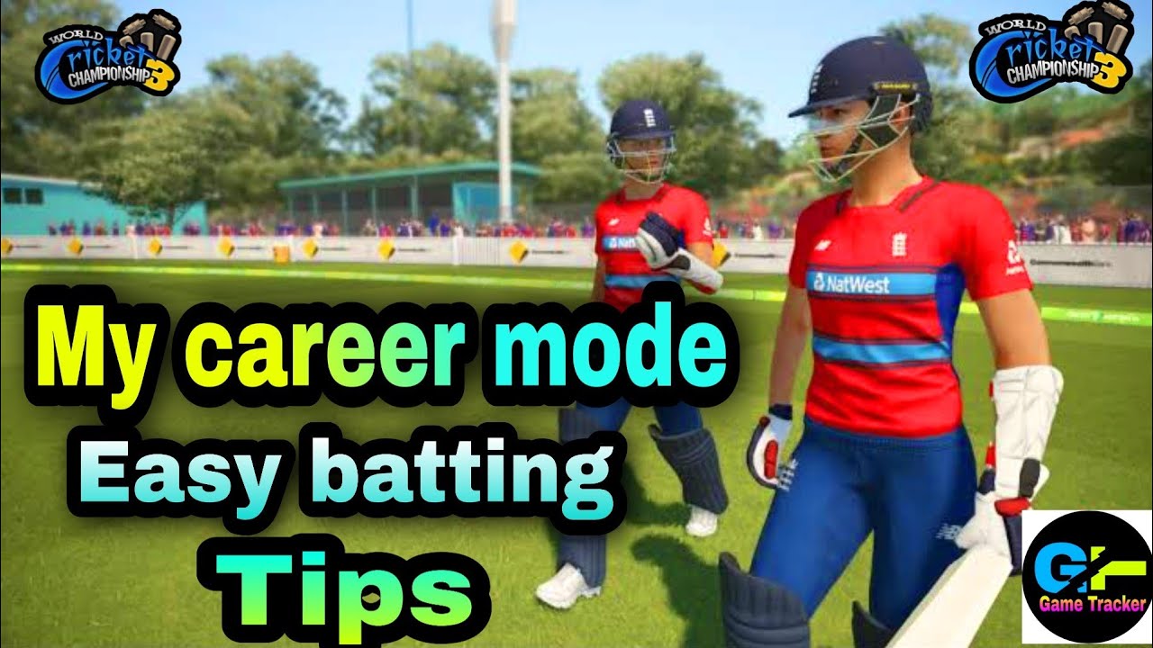 My career mode batting tips in wcc3 | Easy batting tips in wcc3