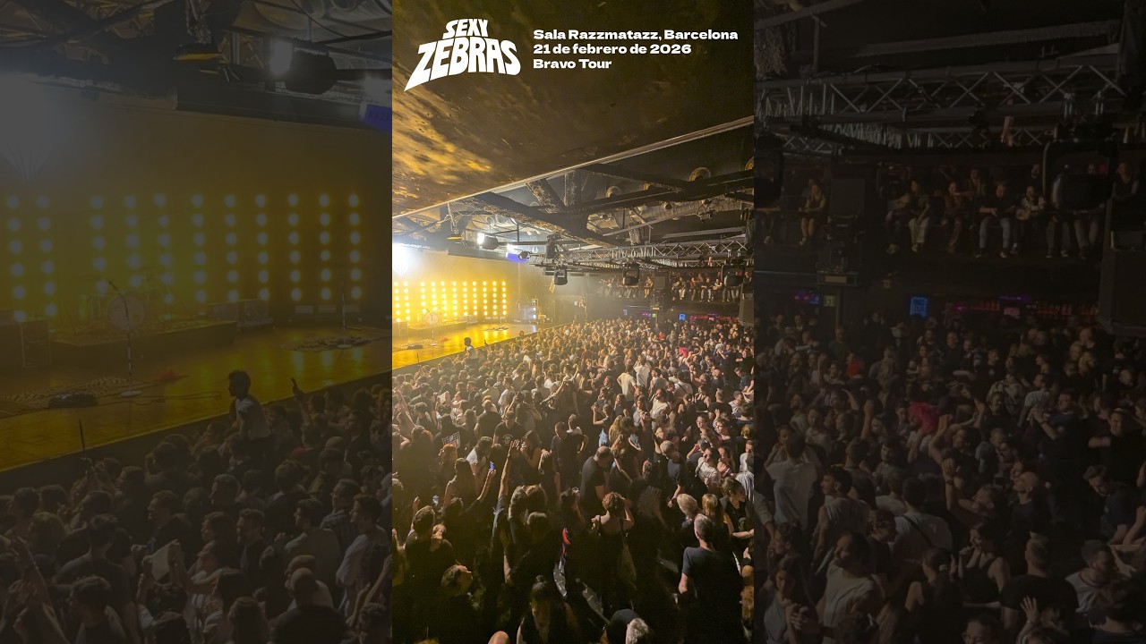 Sexy Zebras @ Razzmatazz (Barcelona), 2026-02-21