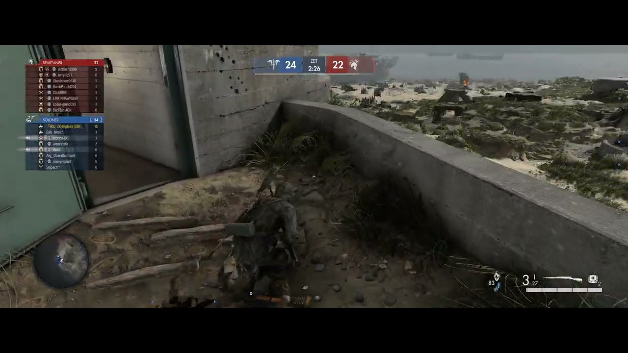 Sniper Elite Resistance ........Angry Player outside the Map