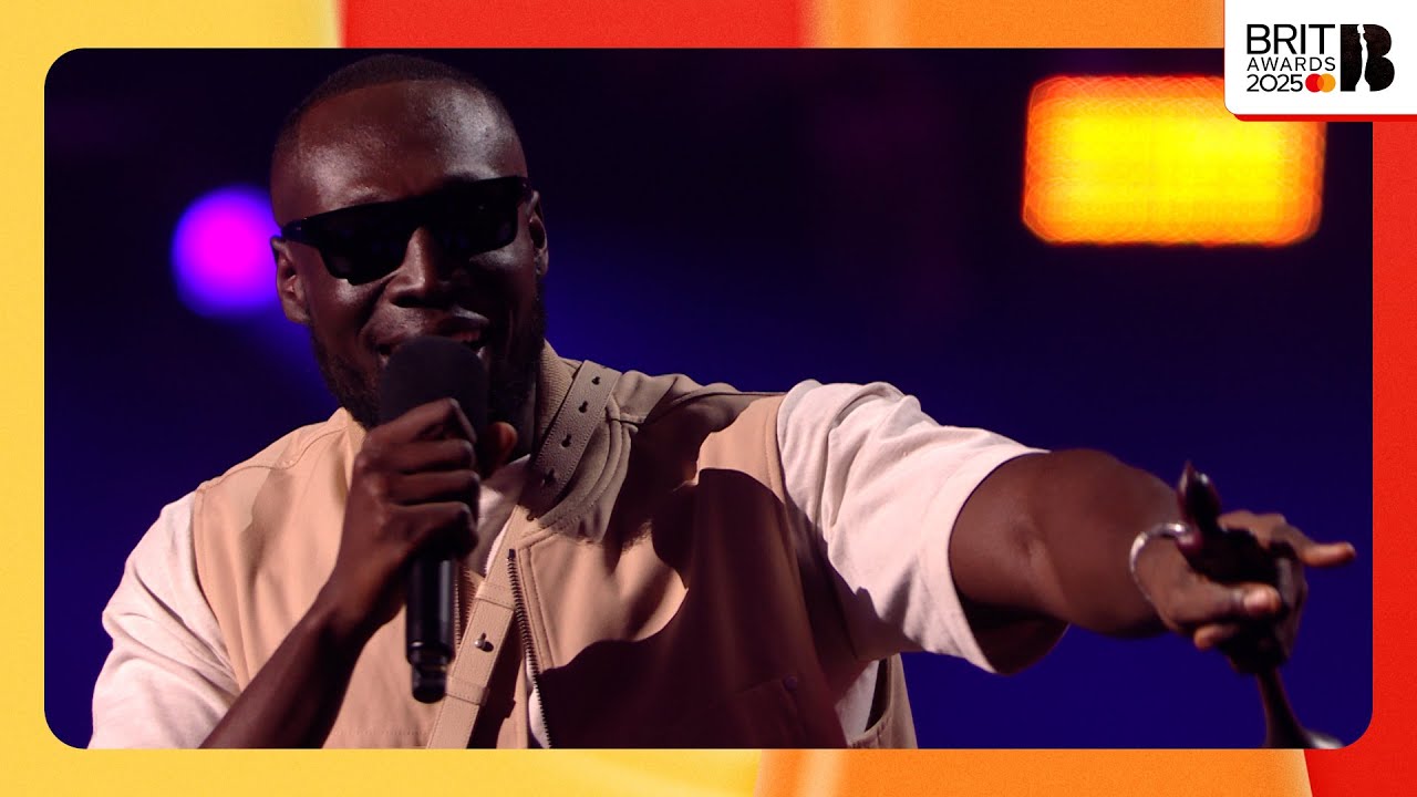 Stormzy Emotional Reaction To Winning Hip Hop/Grime/Rap Act | The BRIT Awards 2025