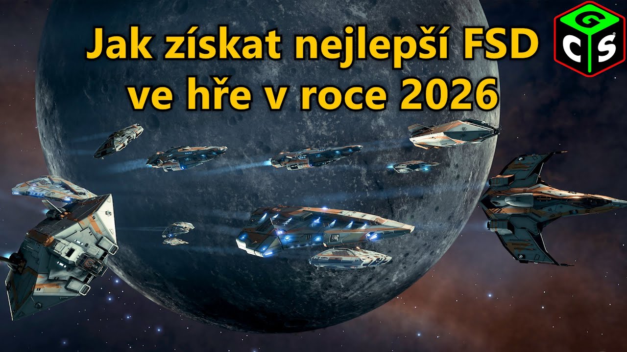 Návod na získání nejlepšího FSD ve hře (začátek 2026) a pak trocha obchodování: Elite Dangerous [LS]