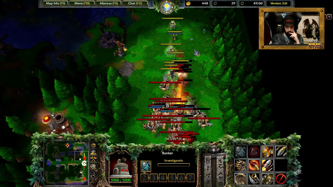 WARCRAFT 3 REFORGED - CUSTOM MAP -  LA FUERZA IMPARABLE