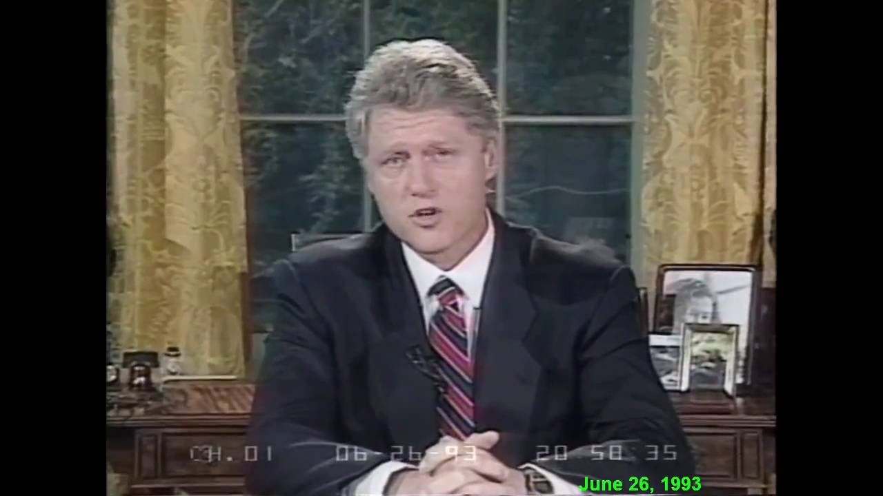 Bill Clinton bombed Iraq in 1993 (FULL SPEECH)
