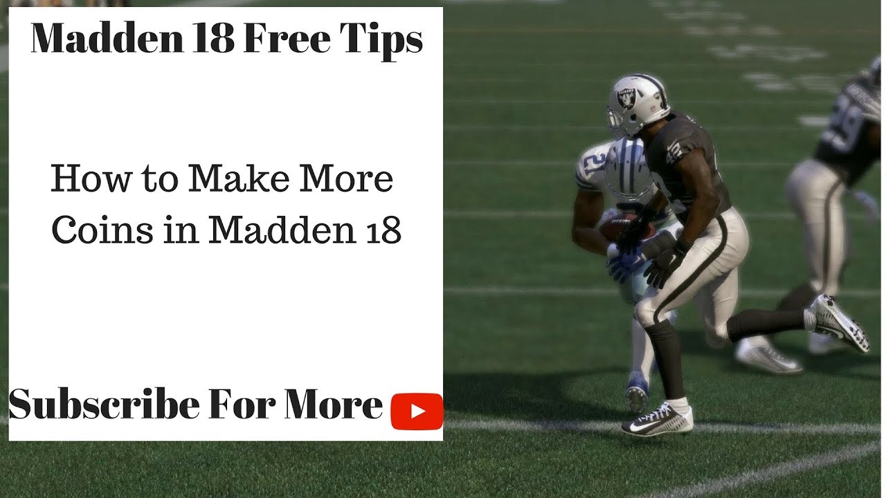 Madden 18 Tips - How to Make More Coins in Madden 18