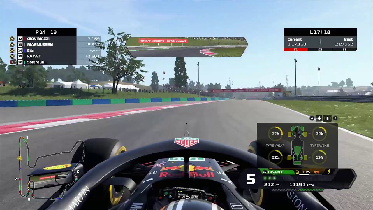 Frontwing Damage | Season 1 | Hungary | Quali + Race