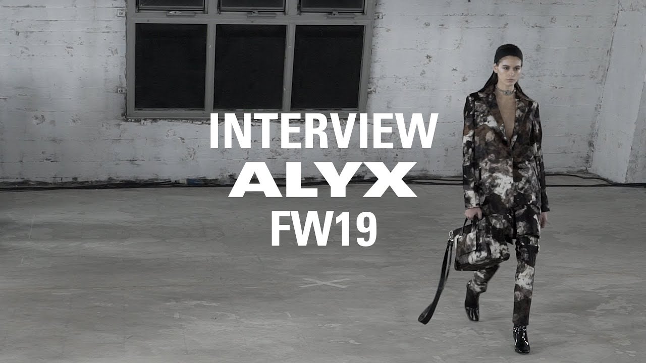 Matthew Williams Smashed It With His Beautiful FW19 ALYX Collection