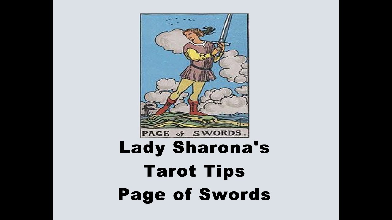 Page of swords