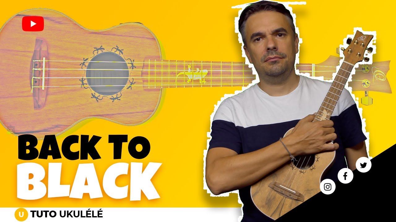 Back To Black укулеле — Полный лёгкий разбор