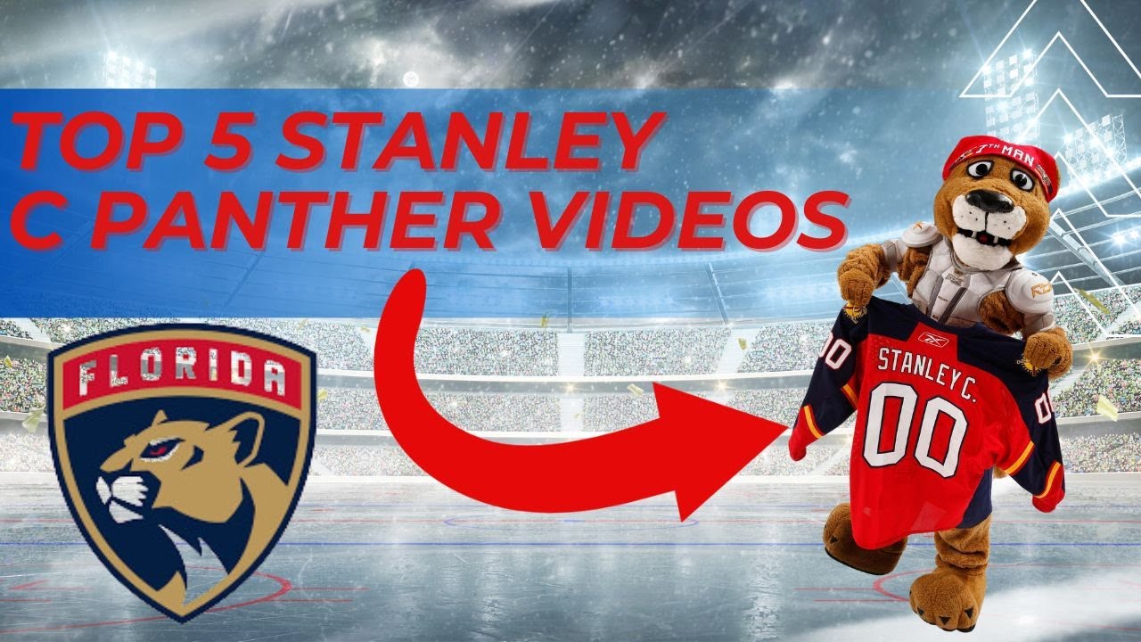 Top 5 best Stanley C Panther mascot videos from the Florida Panthers. #floridapanthers #nhlmascots