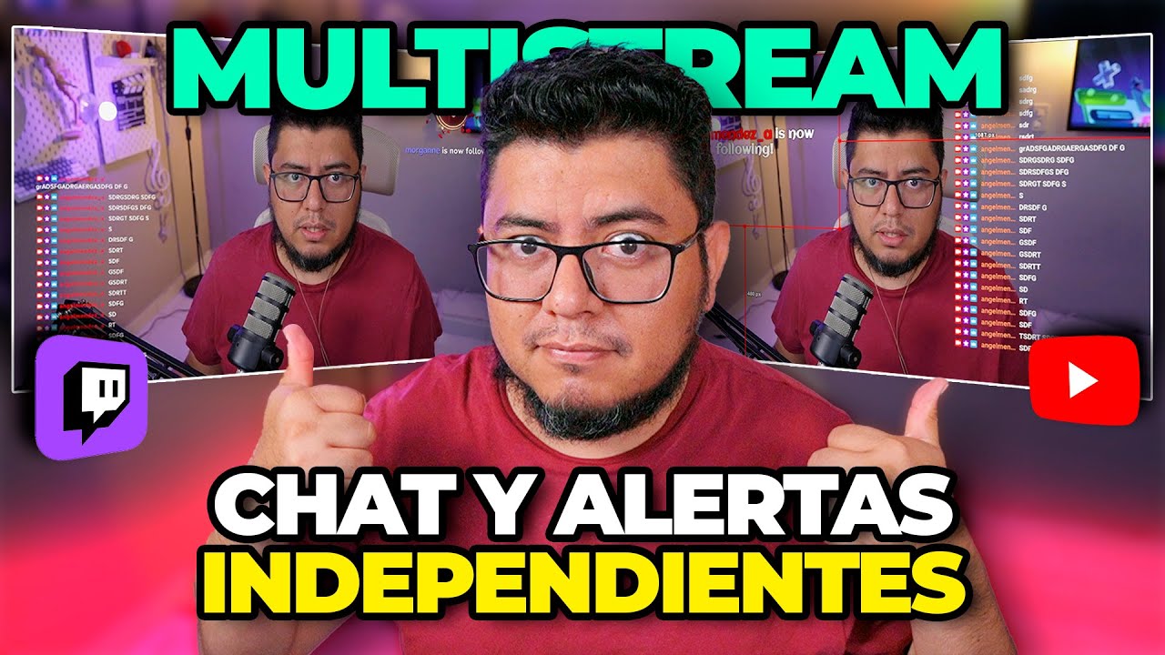 MULTISTREAM con ALERTAS INDEPENDIENTES - Como hacer MULTISTREAM