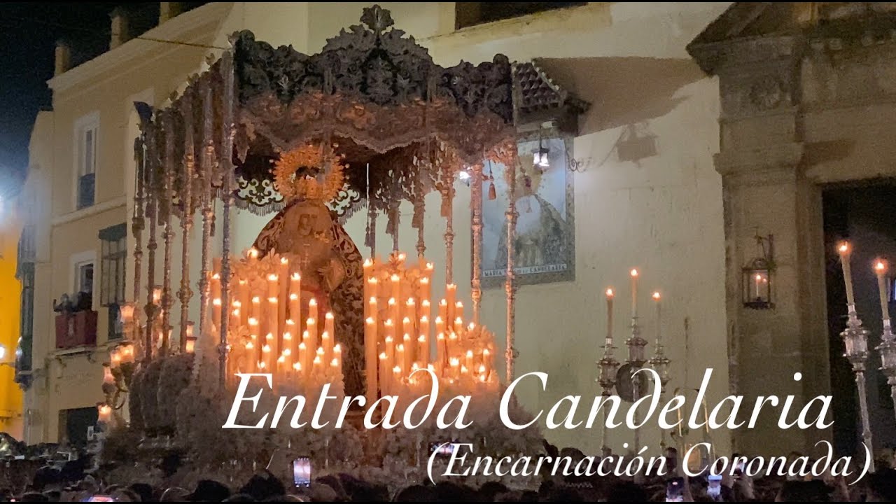 Entrada de la Candelaria 💙 con la marcha 