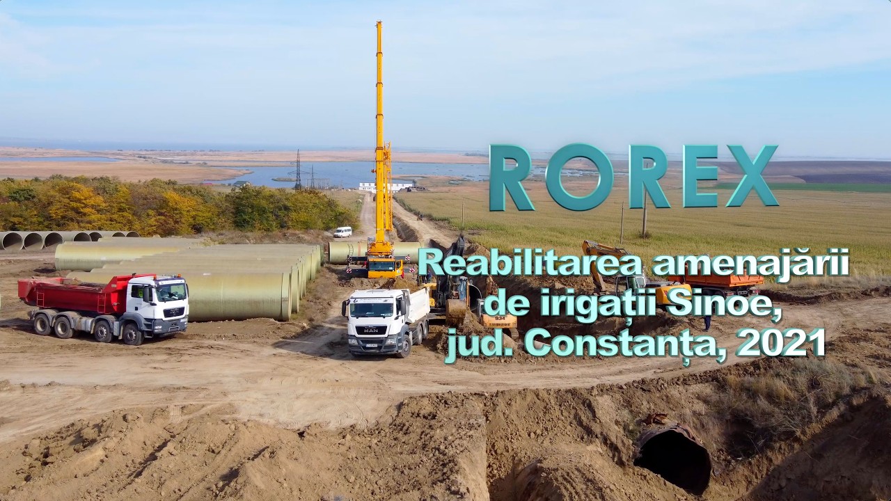 Reabilitarea amenajării de irigații Sinoe (județul Constanța) - 2021