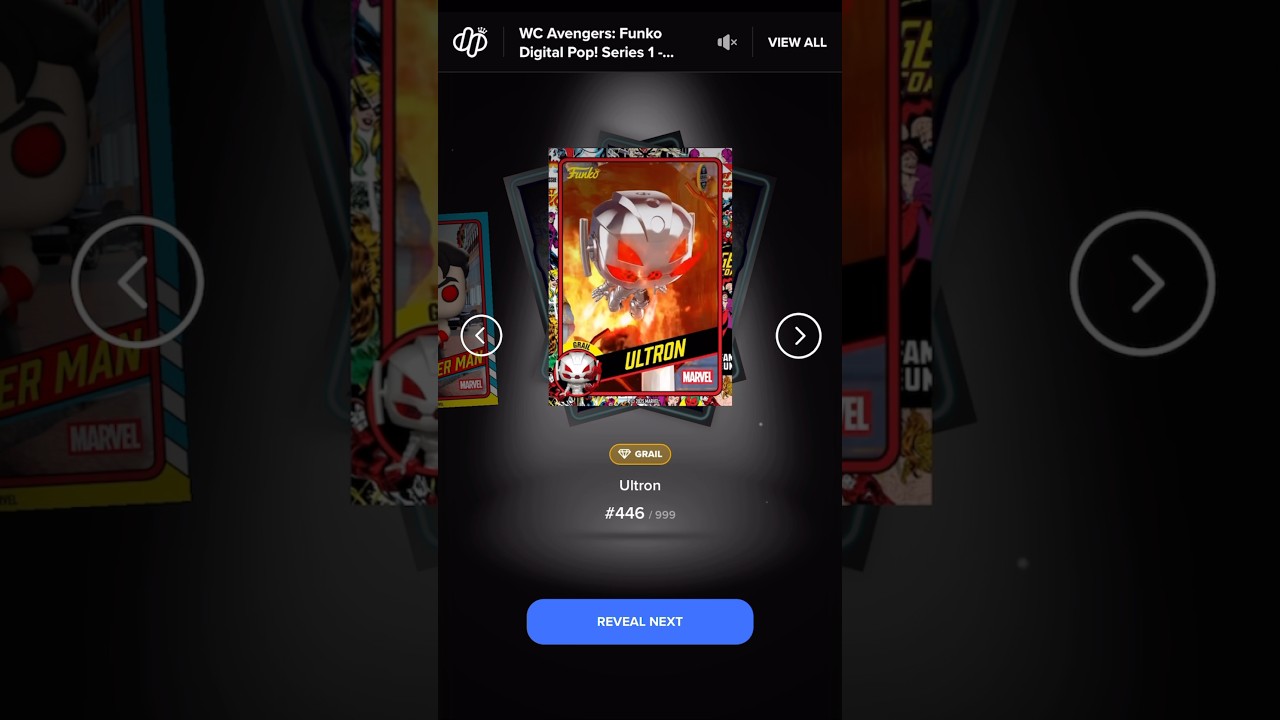 I CAUGHT the $400 ULTRON Holy Grail NFT Card in Droppp.io Funko Pop Marvel Pack!