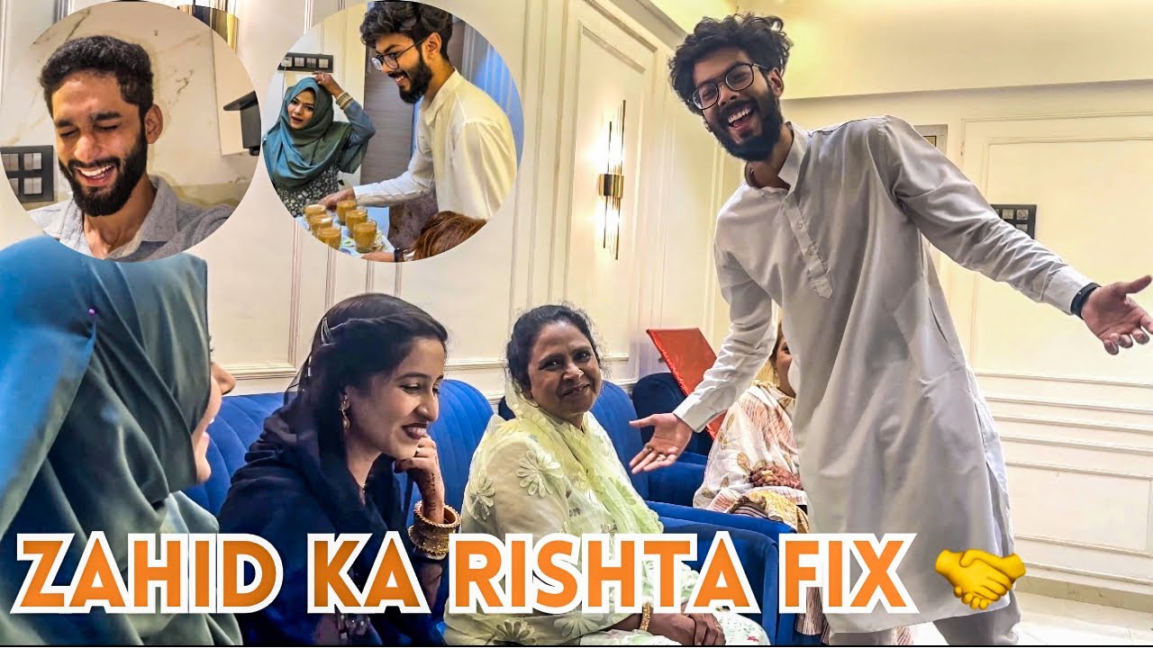 ZAHID KA RISHTA FIX 🥹 | ZAHID BANA BAHU | AALTU FALTU | BILAL & ZAHID |