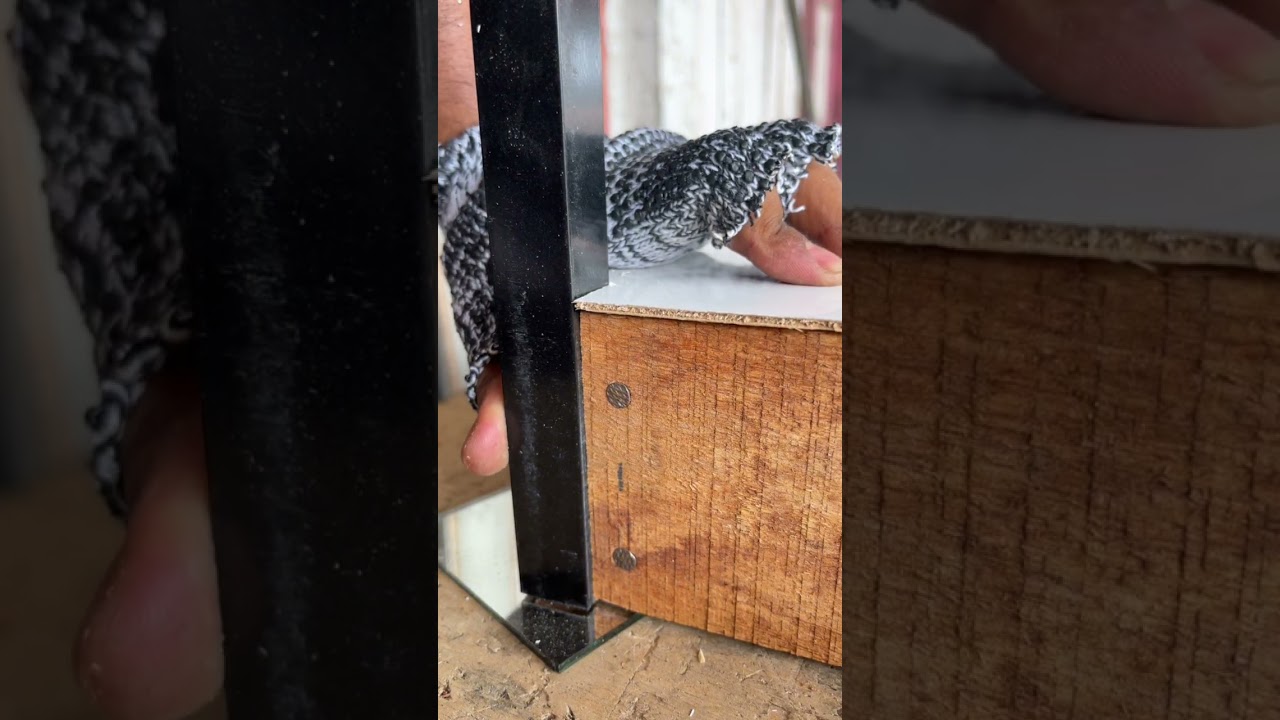 Complete Tutorial to Make Minimalist 4 Door Shelves from Zero to Finishing