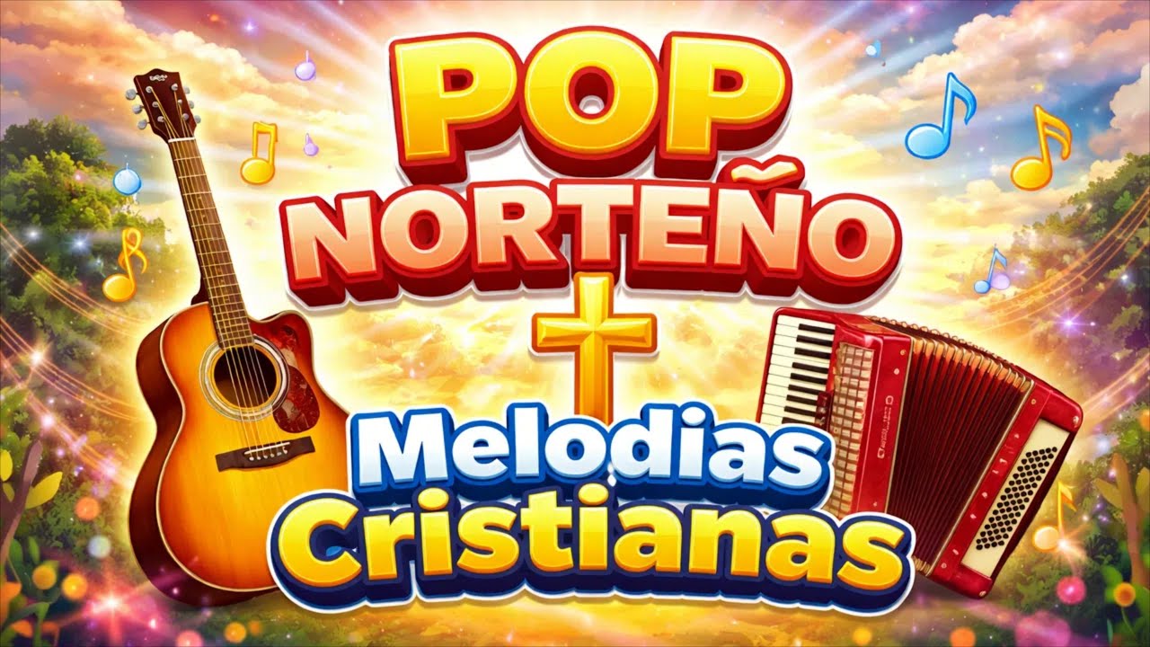 🎶✨ MÚSICA CRISTIANA AL ESTILO POP NORTEÑO | ALABANZA QUE TOCA EL CORAZÓN 🤠🙏 ✨🎶