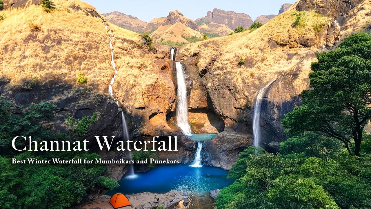 Maharashtra's Hidden Winter waterfall You Never Knew Existed | Channat Waterfall