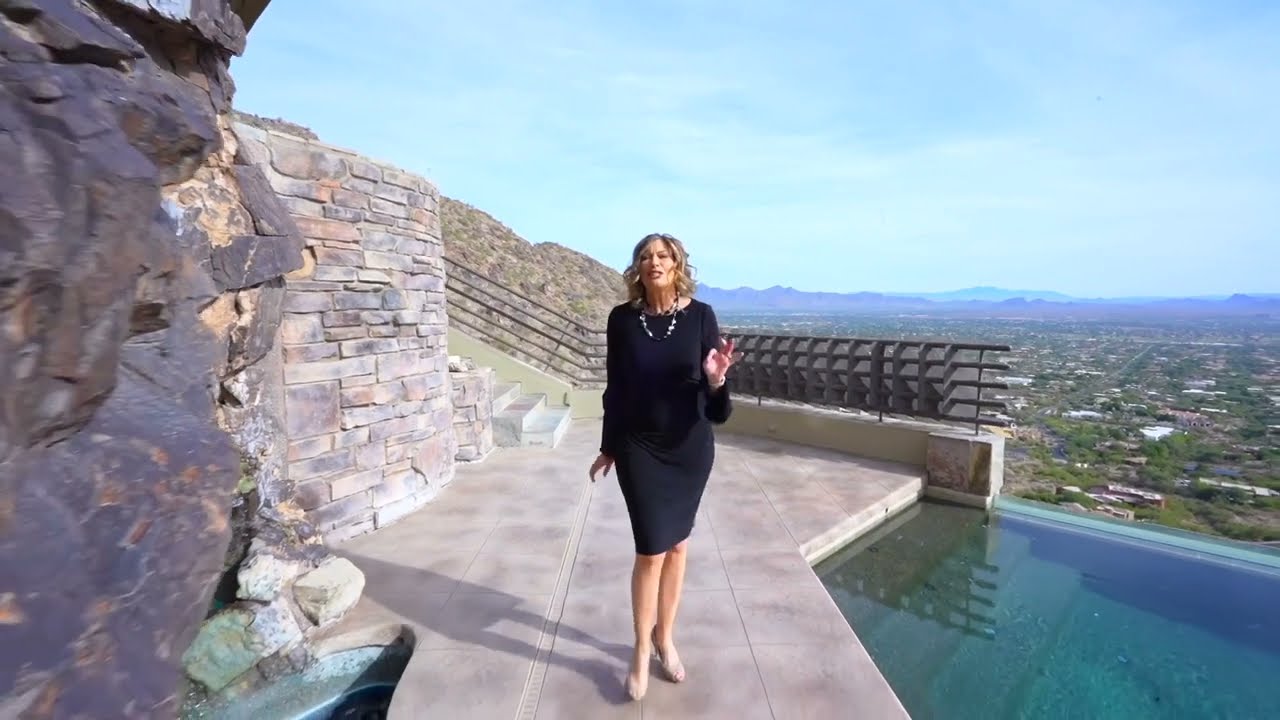 Mountainside Masterpiece atop Mummy Mountain in Paradise Valley, AZ