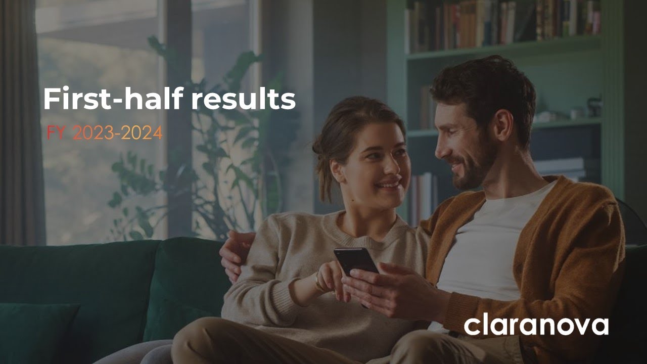 2024 03 20 Claranova : Replay Presentation Half-Year Results FY 2023-2024 - English subtitles