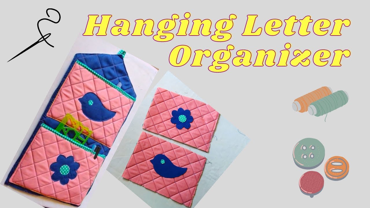 How to make a Hanging Multipurpose Organizer | Letter Holder | DIY organizer