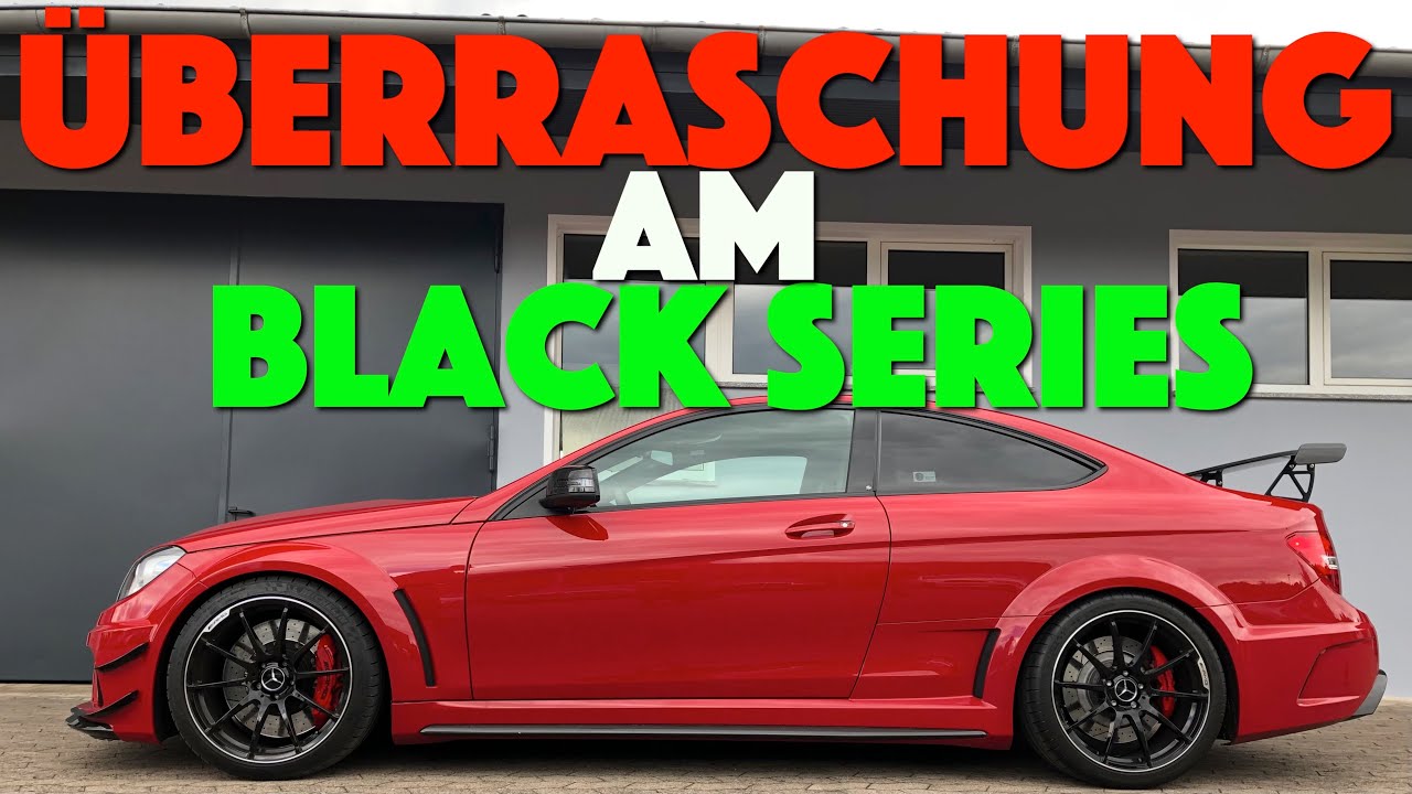 Heftige Entdeckung am C63 Black Series !