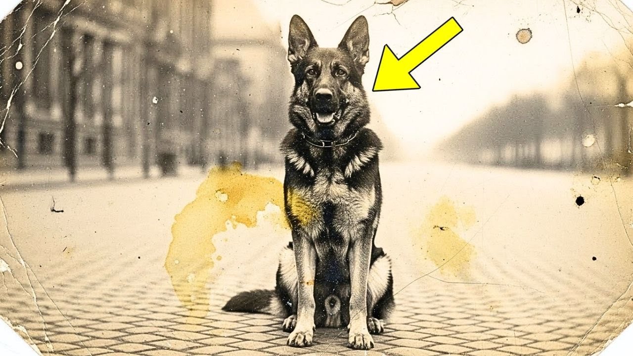 Cette photo de 1905 d'un Berger Allemand semblait ordinaire — jusqu'à ce qu'il sauve un enfant