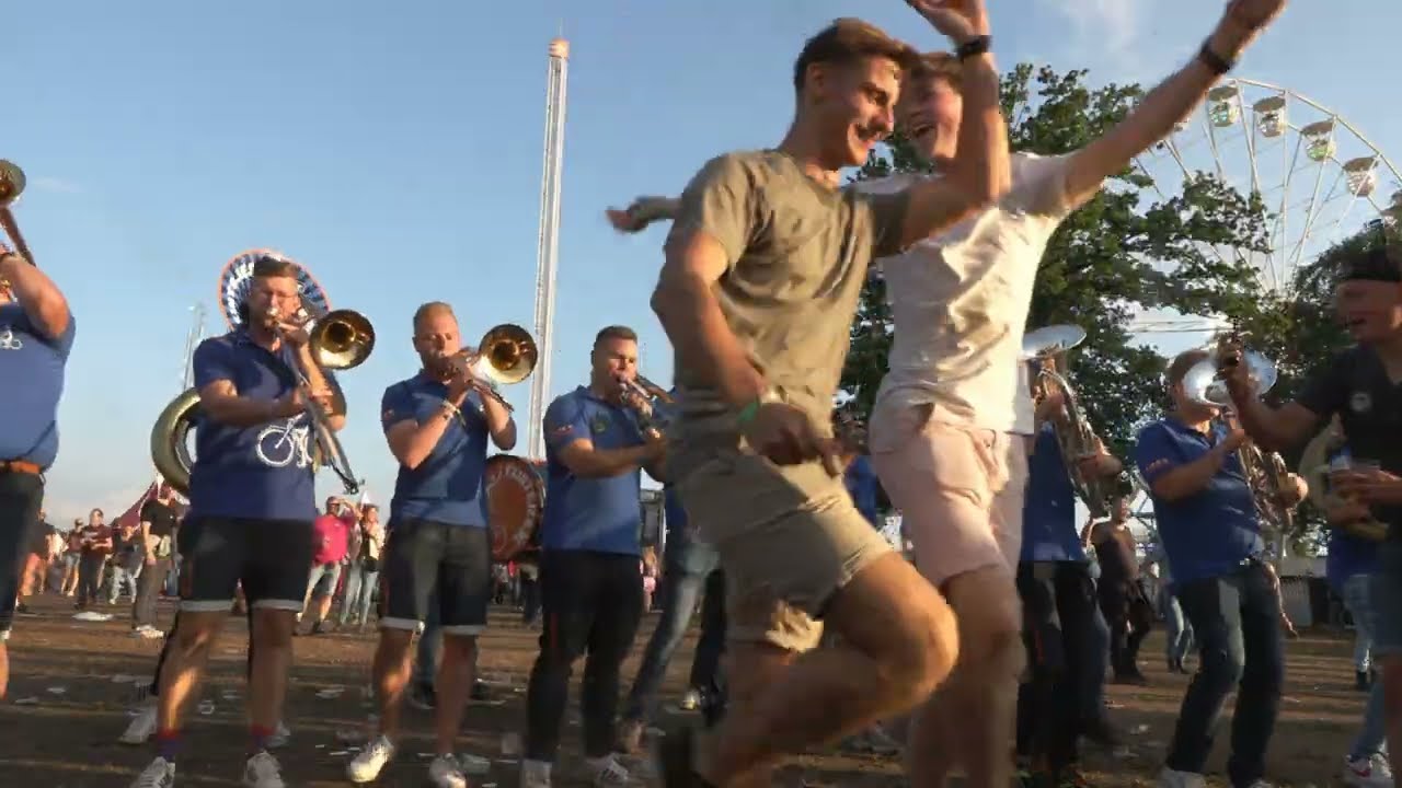 Dweilorkest de Feintsjes Set 2 vrijdag 21 juli 2023  Zwarte Cross 2023 Lichtenvoorde NL