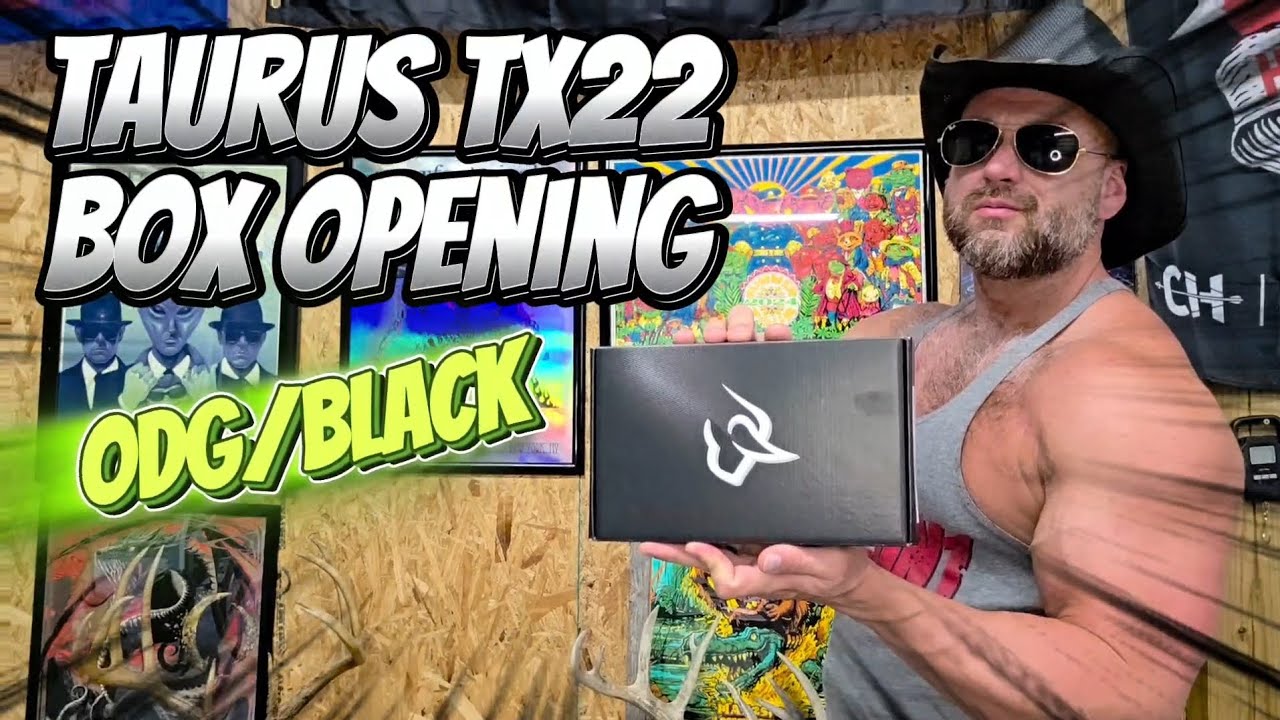 Taurus TX22 T.O.R.O in ODG/Black unboxing 