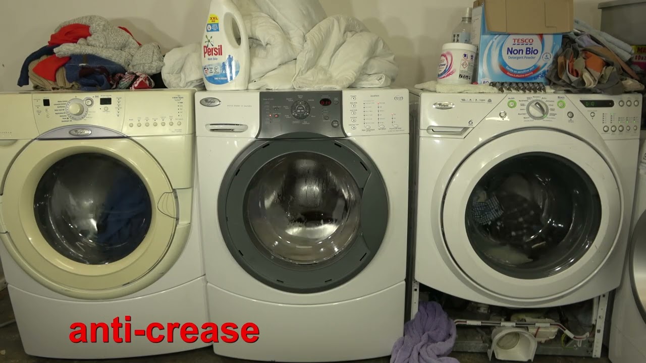 Spin race : Big whirlpool dreamspace AWM8000 vs. Duet AWM9000 vs. Duet AWM1019 / spin only