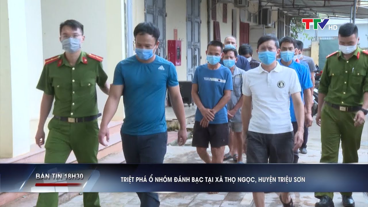 Triệt phá ổ nhóm đánh bạc tại xã Thọ Ngọc, huyện Triệu Sơn | PTTH Thanh Hóa