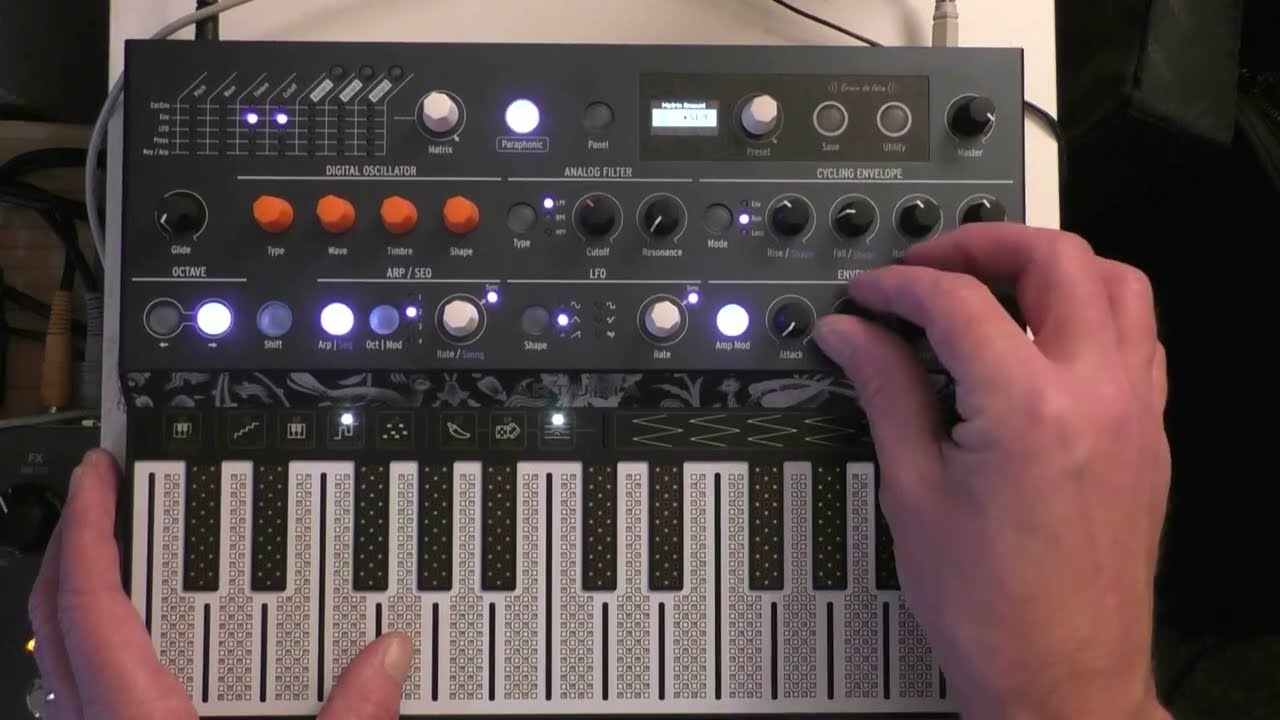 28 mins with the Microfreak