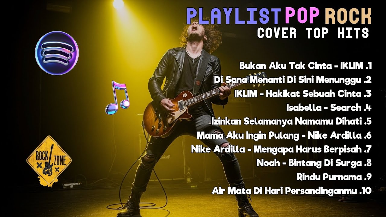 PLAYLIST POP PUNK ROCK COVER LAGU PALING TRENDING DAN HITS ! 🎸 Nuansa Punk Rock Paling Asik