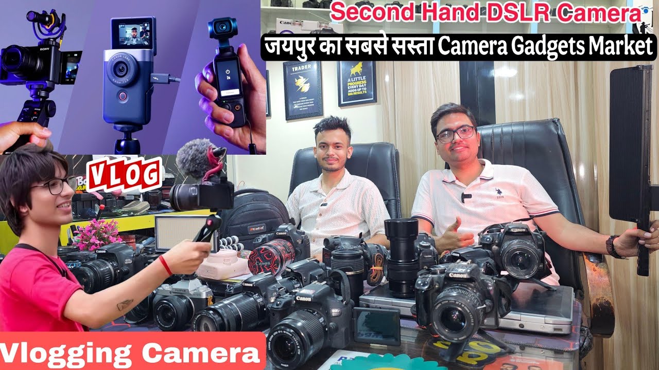 Cheapest  Camera Market / 2025 new video मात्र 6 हजार से शुरू 😲 /GoPro / Second hand Camera | Jaipur