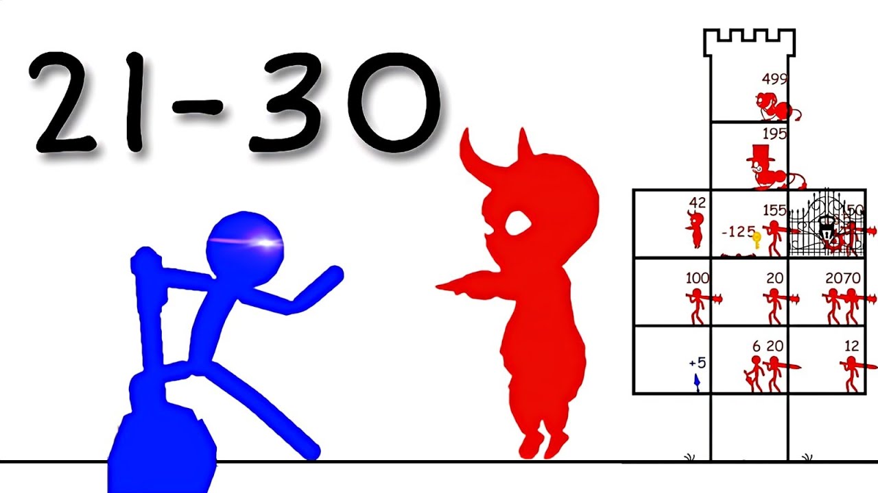 stick war hero tower defense level 21 to 30 | stick war | stick war hero tower defense | stickman