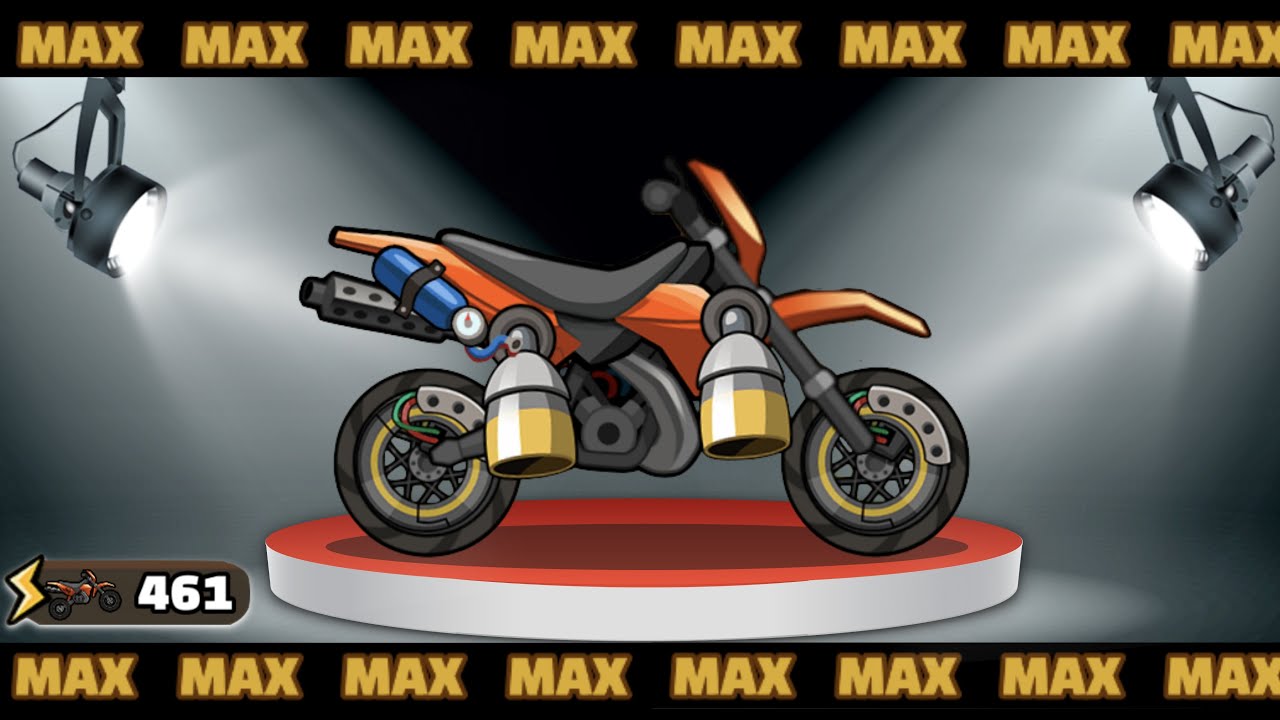 MAXING OUT MY MOTOCROSS + 3 WORLD RECORDS | Hill Climb Racing 2