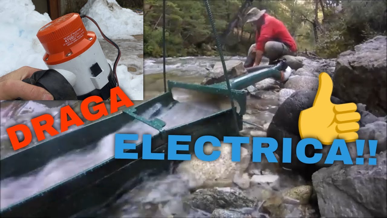 ⚡DRAGA ELECTRICA DE 2,5