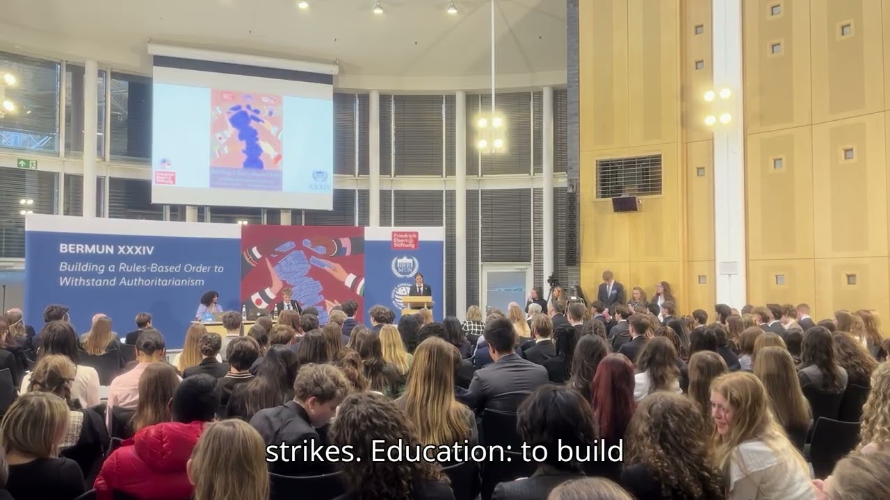 The United Kingdom's opening speech BERMUN (Montana MUN)