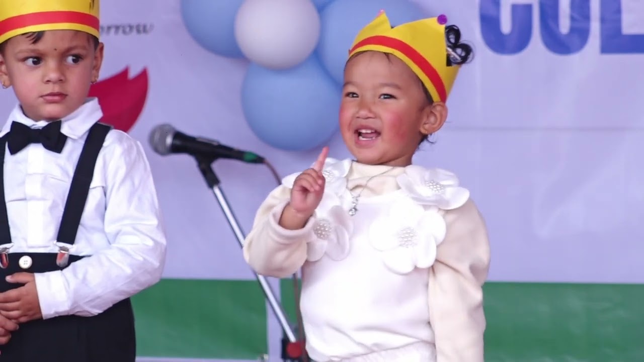 Playgroup Toddlers Dance :-  Aama le mitho khana dinuhunxa