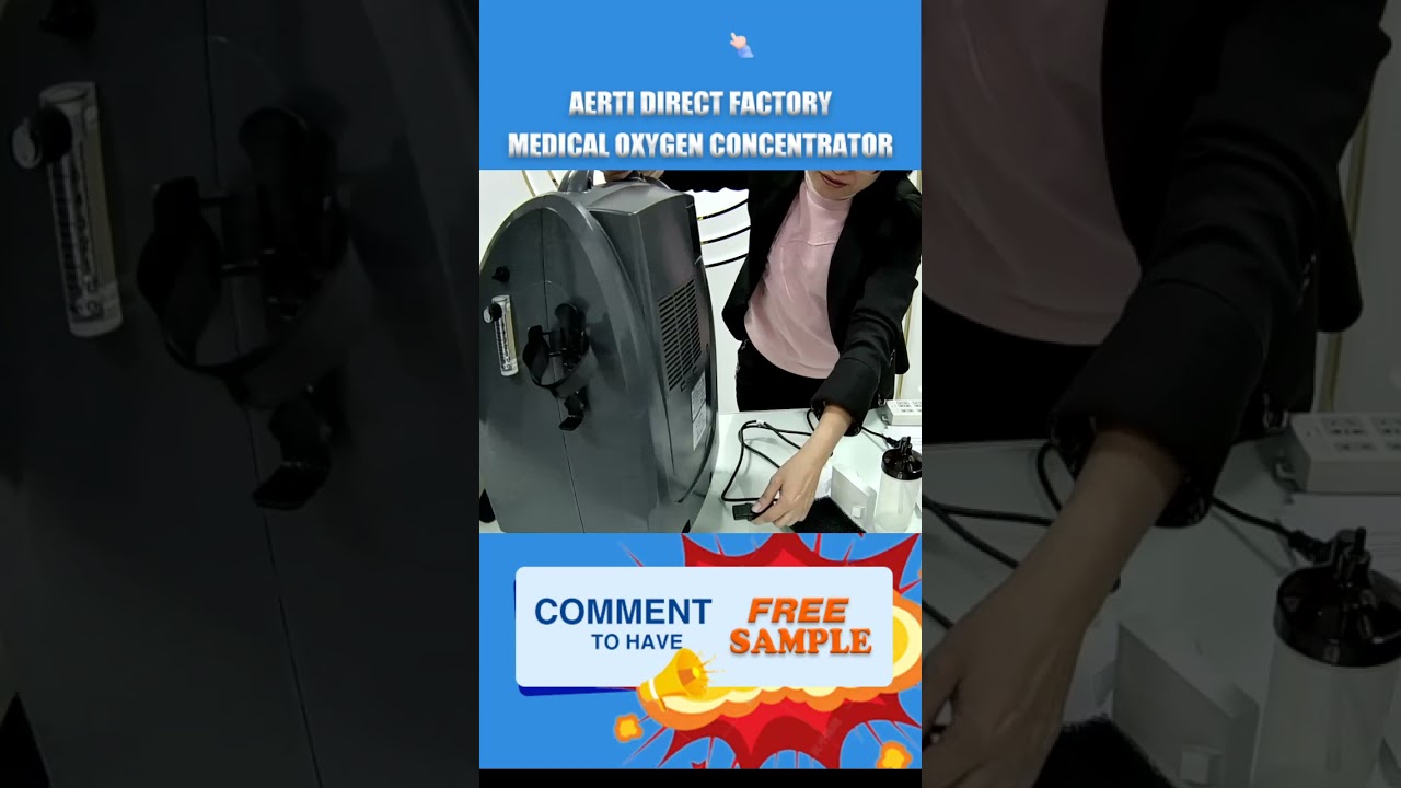 How to use AERTI oxygen concentrator?