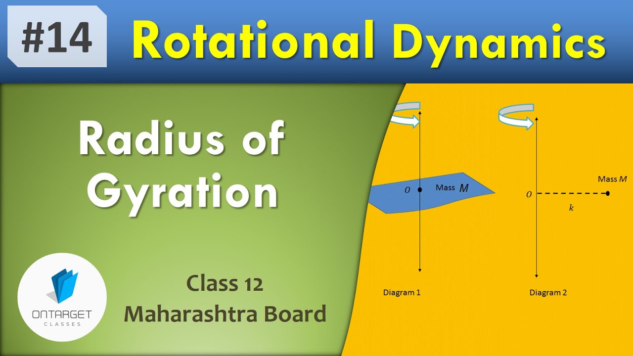 RADIUS OF GYRATION - Why is it useful to define radius of gyration? Definition uses & Importance
