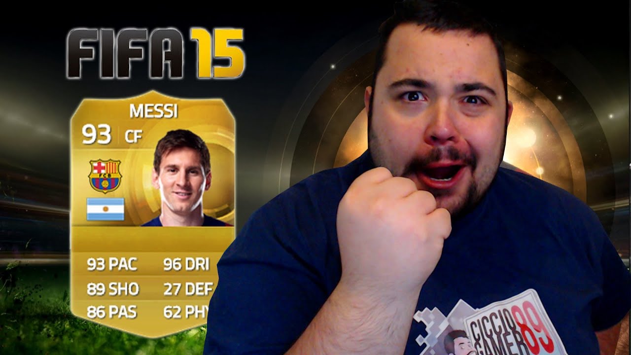 Messi in a Pack - Fifa 15 PACK OPENING OMG !!!!