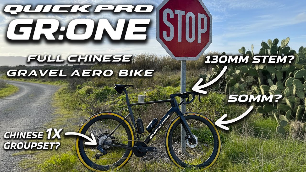 Quick Pro GR:ONE - Full CHINESE Aero GRAVEL Bike BUILD&hellip;Will It BREAK?!