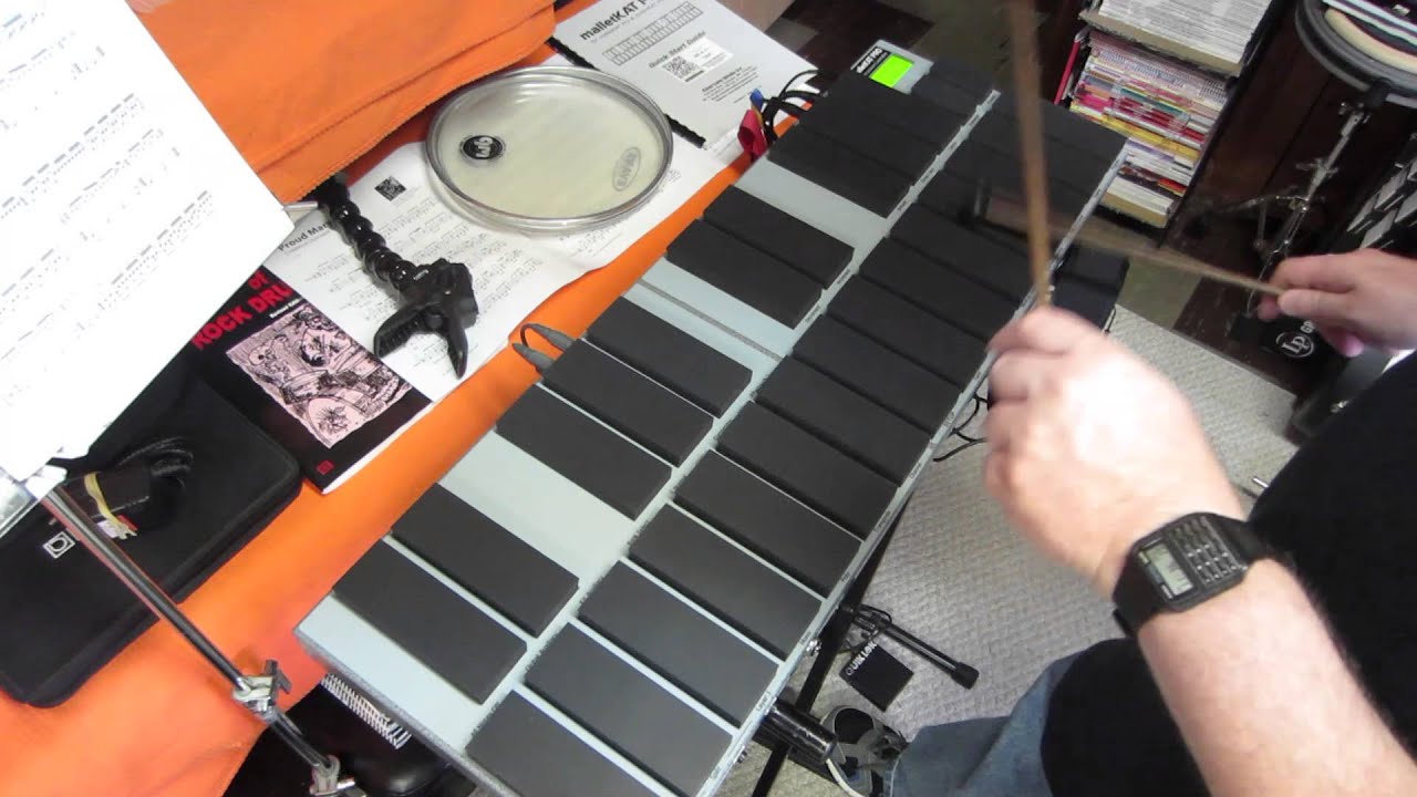 Neil Peart Tama Kit & MalletKat 7KS